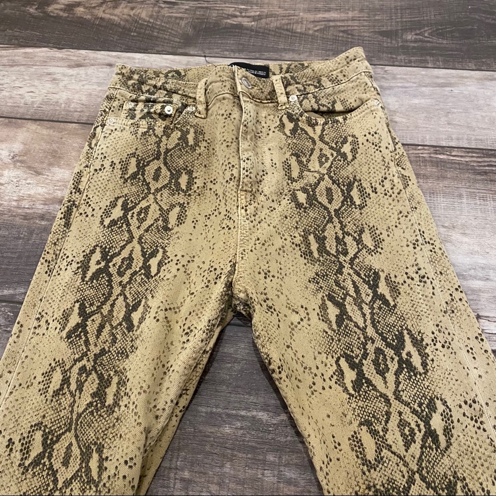 Zara Snackskin pants